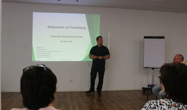Fortbildung gegen sexualisierte Gewalt.