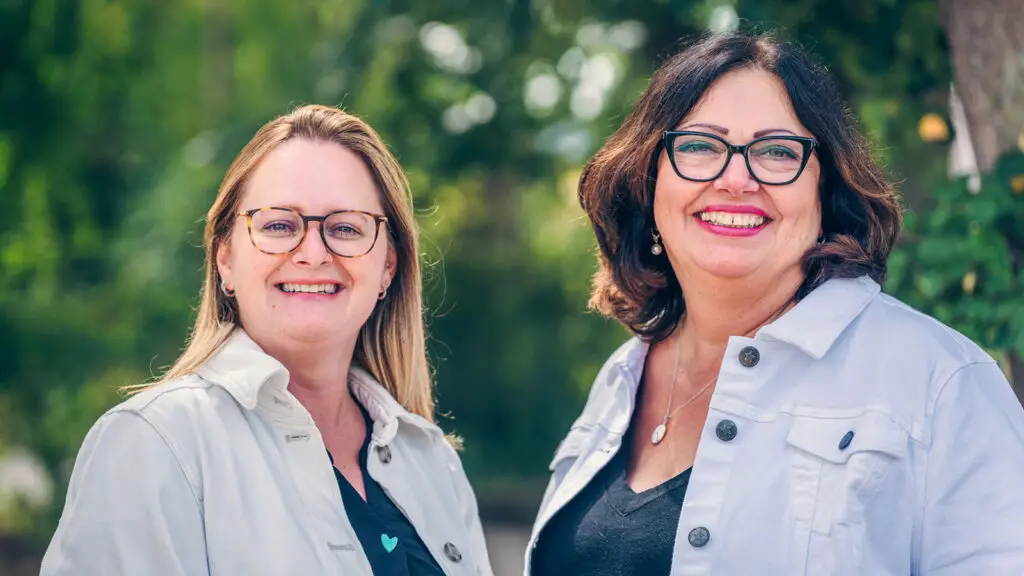 Aleksandra Wischniewski und Heike Gessinger, Pädagogische Leitung OGS Dolle Kids