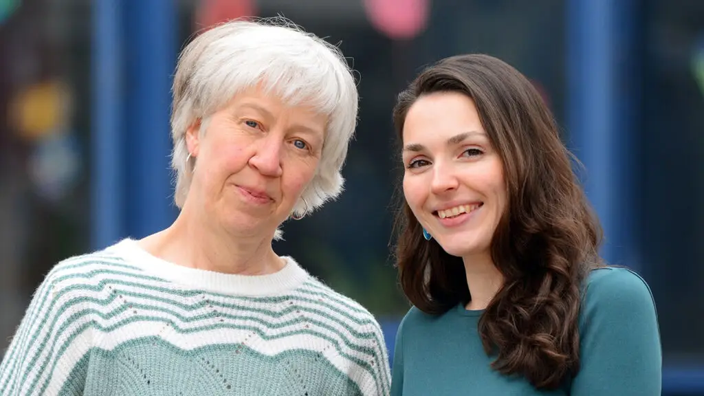 Gabriele Seger-Koretz und Anika Pooth, Pädagogische Leitung der OGS Gottfried Kinkel