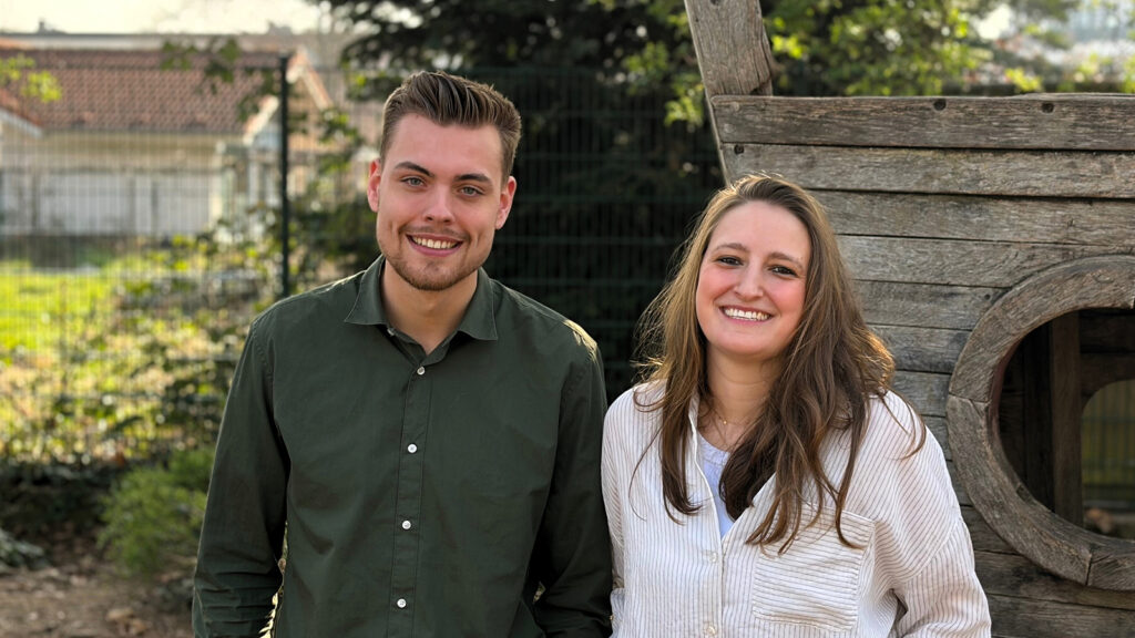 Christian Klinz und Katharina Kellmann, Pädagogische Leitung OGS Buschdorf